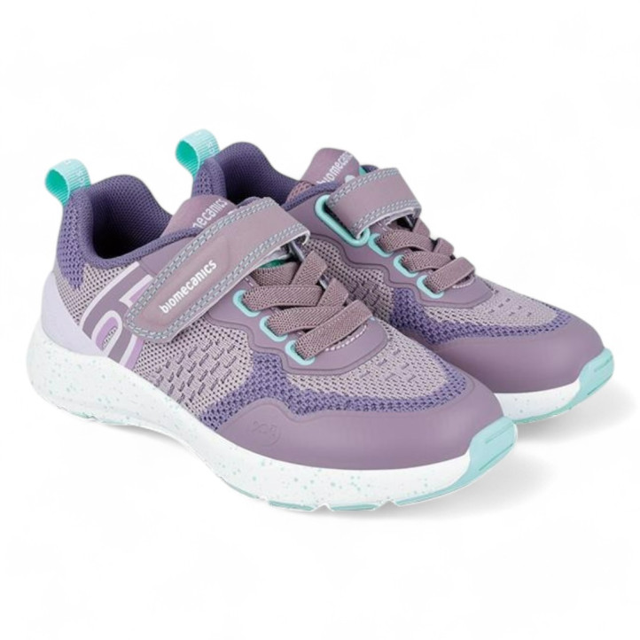 ZAPATILLAS DEPORTE BIOMECANICS DE NIñA LILA 241271D - Querol online