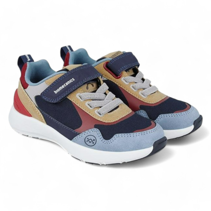 ZAPATILLAS DEPORTE BIOMECANICS DE NIñO AZUL 241272B - Querol online