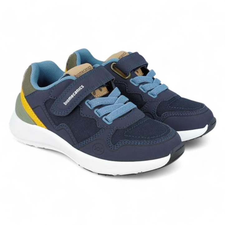 ZAPATILLAS DEPORTE BIOMECANICS DE NIñO AZUL 241273B - Querol online