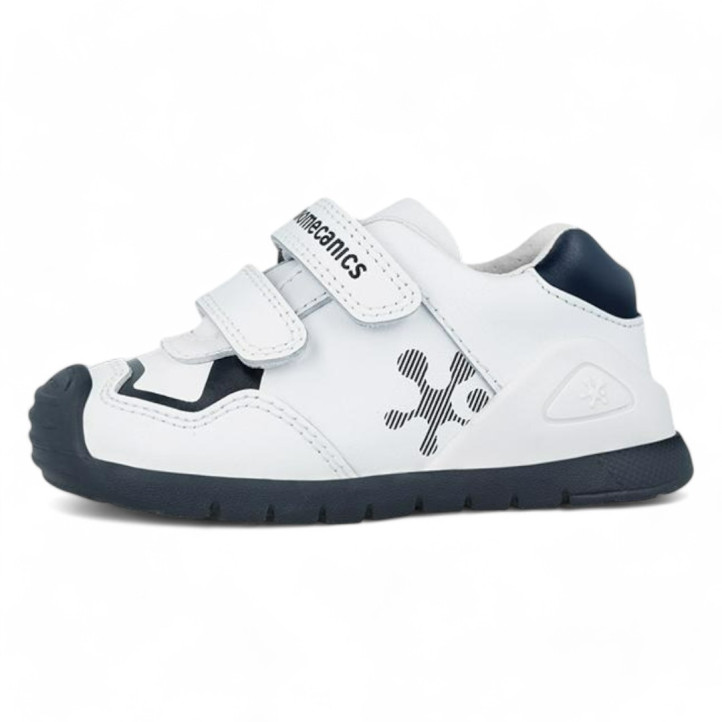 ZAPATILLAS BIOMECANICS DE NIñO BLANCO-AZUL 241001A - Querol online