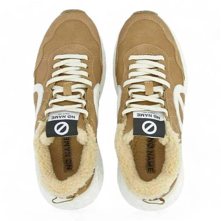 Zapatillas urban No Name carter jogger color nuts/off white - Querol online