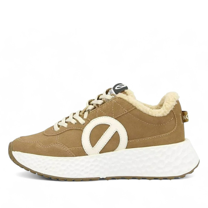 Zapatillas urban No Name carter jogger color nuts/off white - Querol online