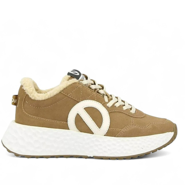 Zapatillas urban No Name carter jogger color nuts/off white - Querol online