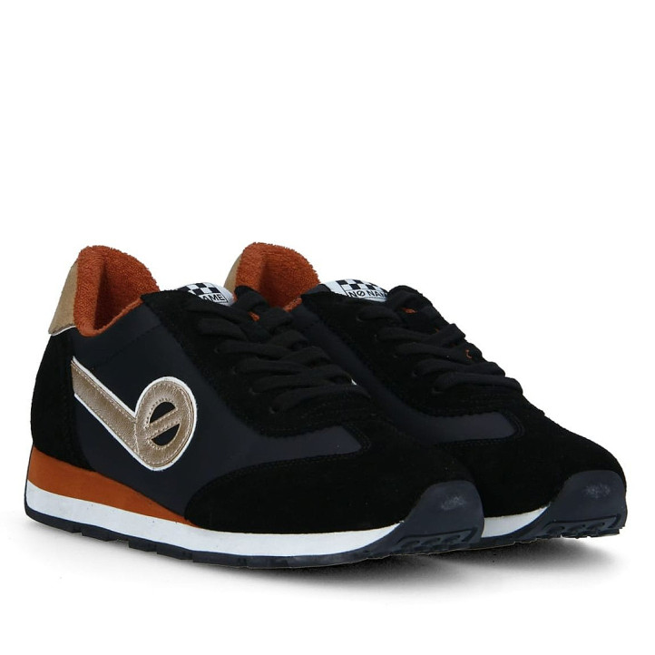 Zapatillas urban No Name city run jogger negras - Querol online