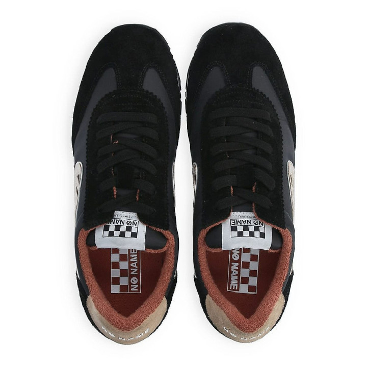 Zapatillas urban No Name city run jogger negras - Querol online