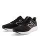 Zapatillas deportivas New Balance 411v3 negras con la suela blanca - Querol online