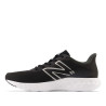 Zapatillas deportivas New Balance 411v3 negras con la suela blanca