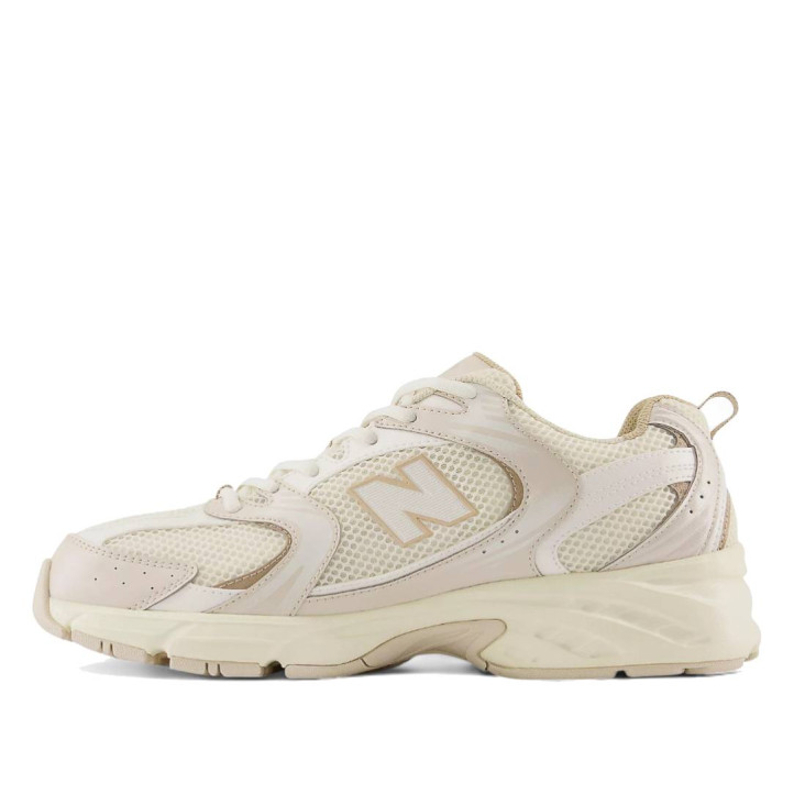 Zapatillas deportivas New Balance 530 beige con angora y incense para mujer - Querol online