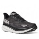 Zapatillas deportivas Hoka Clifton 9 Negas y blancas - Querol online