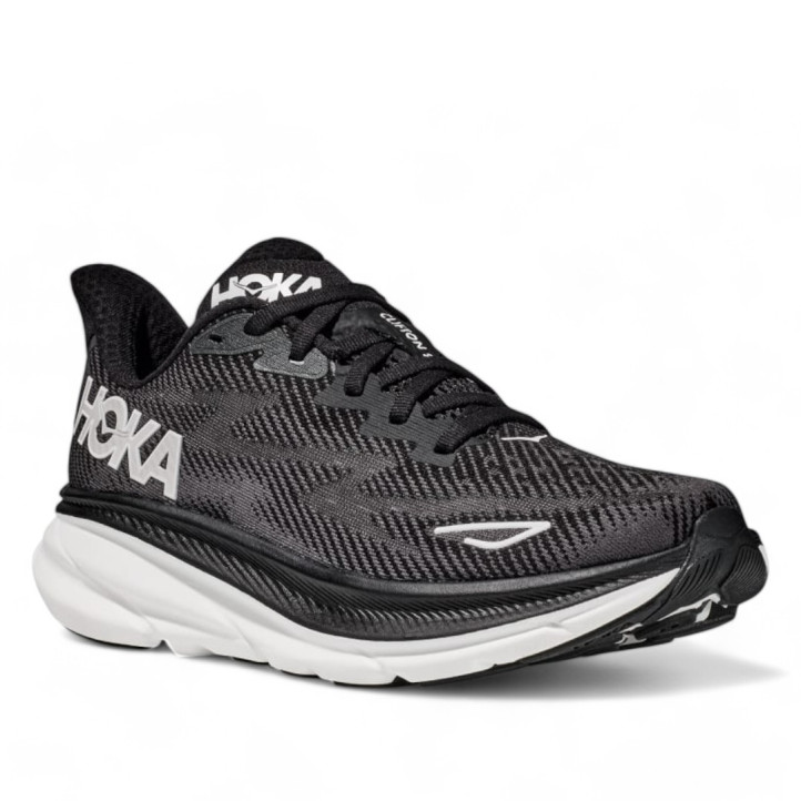 Sabatilles esportives Hoka Clifton 9 Negres i blanques - Querol online