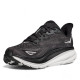 Zapatillas deportivas Hoka Clifton 9 Negas y blancas - Querol online