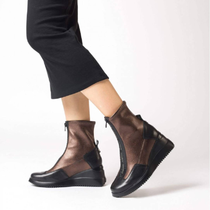 BOTIN INDIA NEGRO NEGRO WONDERS - Querol online