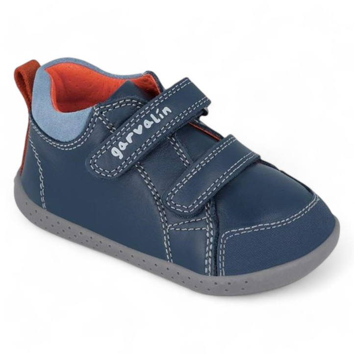 ZAPATOS GARVALIN DE NIñO AZUL 241301A - Querol online