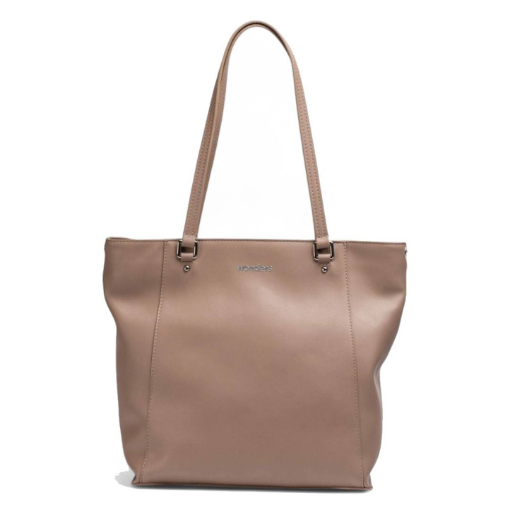 BOLSO ZURI TAUPE MARRON WONDERS - Querol online