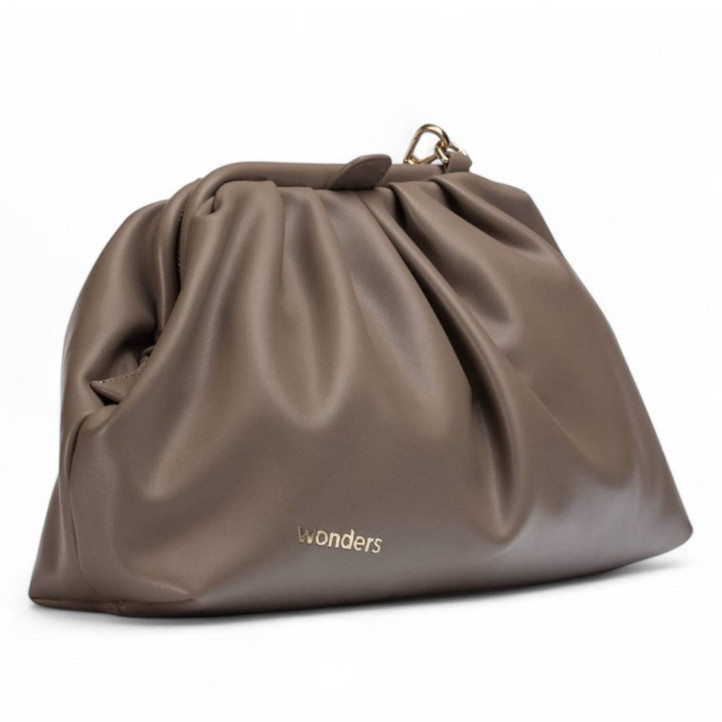 BOLSO BLAIR TAUPE MARRON WONDERS - Querol online