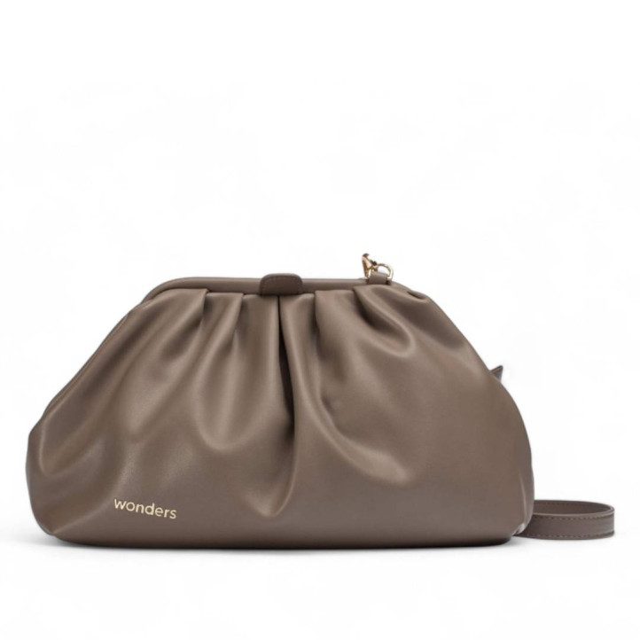 BOLSO BLAIR TAUPE MARRON WONDERS - Querol online