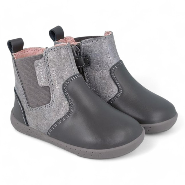 BOTINES GARVALIN DE NIñA GRIS 241304A - Querol online