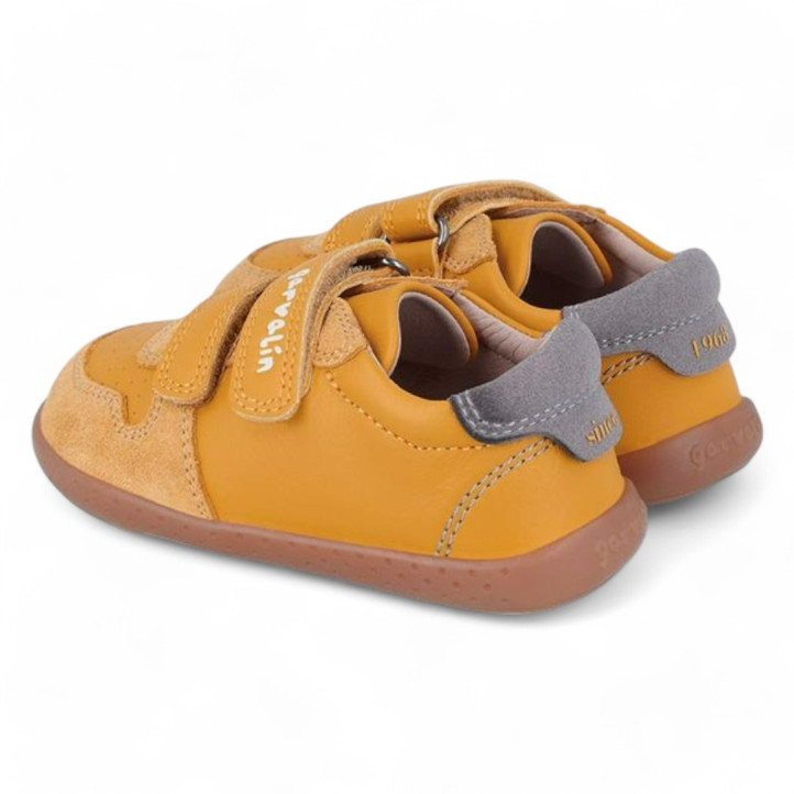 ZAPATOS GARVALIN DE NIñO AMARILLOS 241302C - Querol online