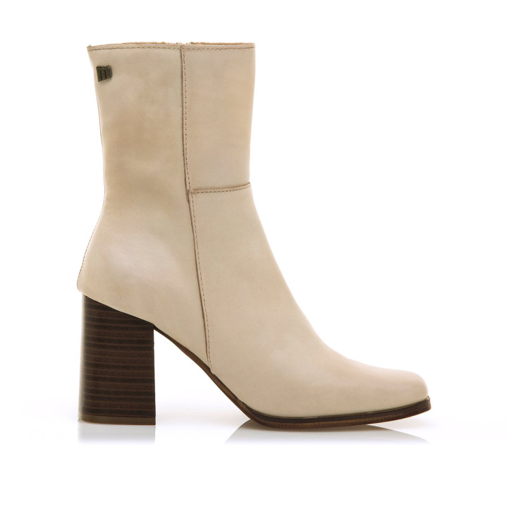 BOTINES DE MUJER MUSTANG PORTO BEIGE 59663 58648 - Querol online