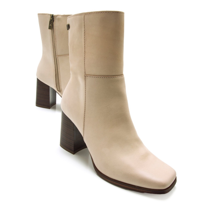 BOTINES DE MUJER MUSTANG PORTO BEIGE 59663 58648 - Querol online