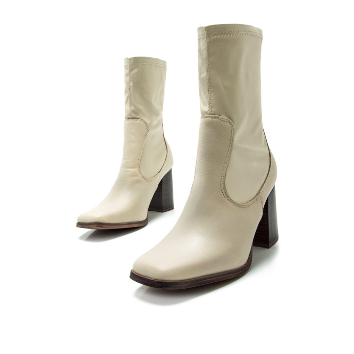 BOTINES DE MUJER MUSTANG PORTO BEIGE 59871 58652 - Querol online