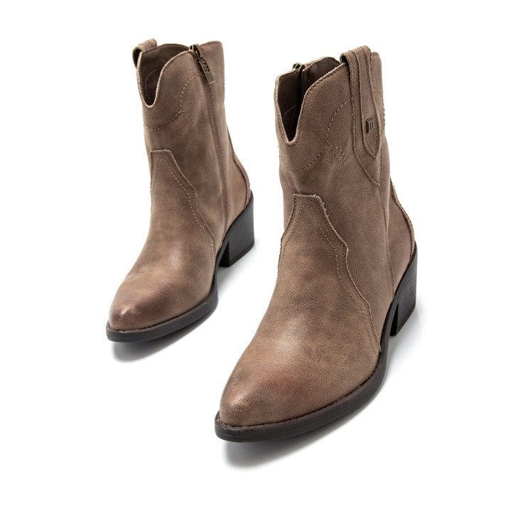 BOTINES DE MUJER MUSTANG TANUBIS MARRON 59845 58437 - Querol online