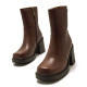 BOTINES DE MUJER MUSTANG NEW OASIS MARRON 59800 58635 - Querol online