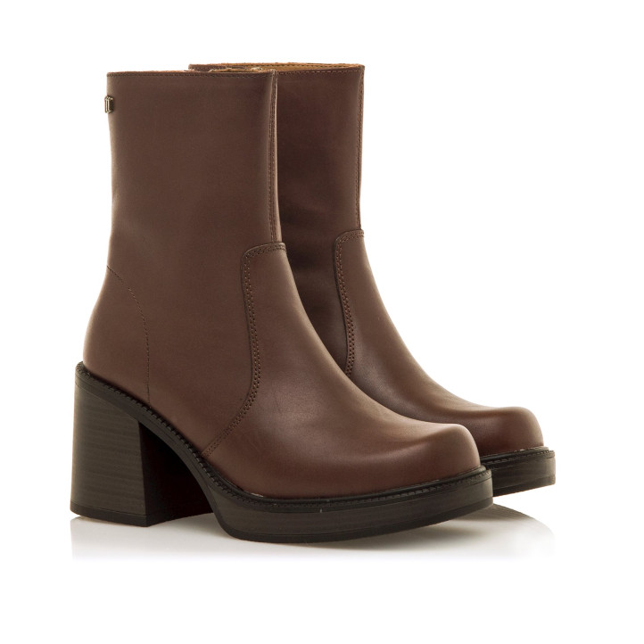 BOTINES DE MUJER MUSTANG NEW OASIS MARRON 59800 58635 - Querol online