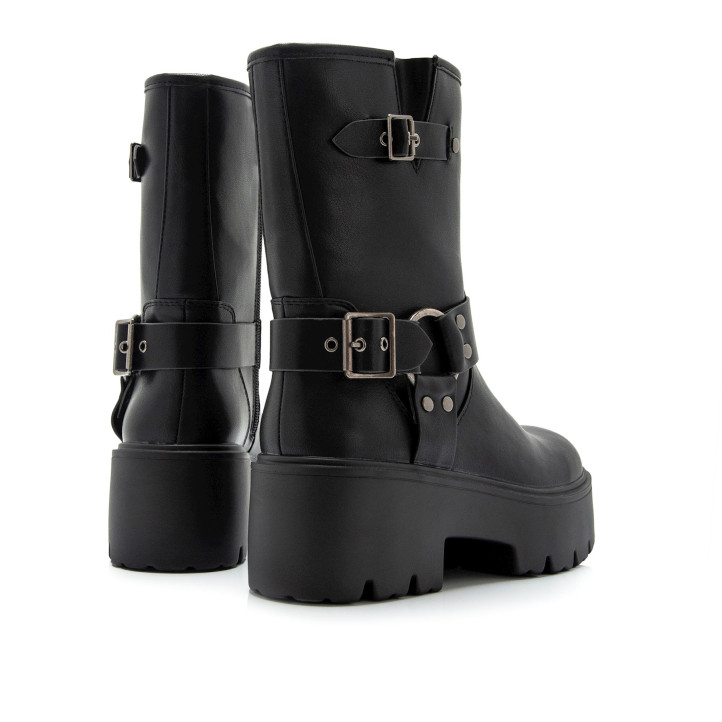 BOTINES DE MUJER MUSTANG RAIN NEGRO 59354 58358 - Querol online