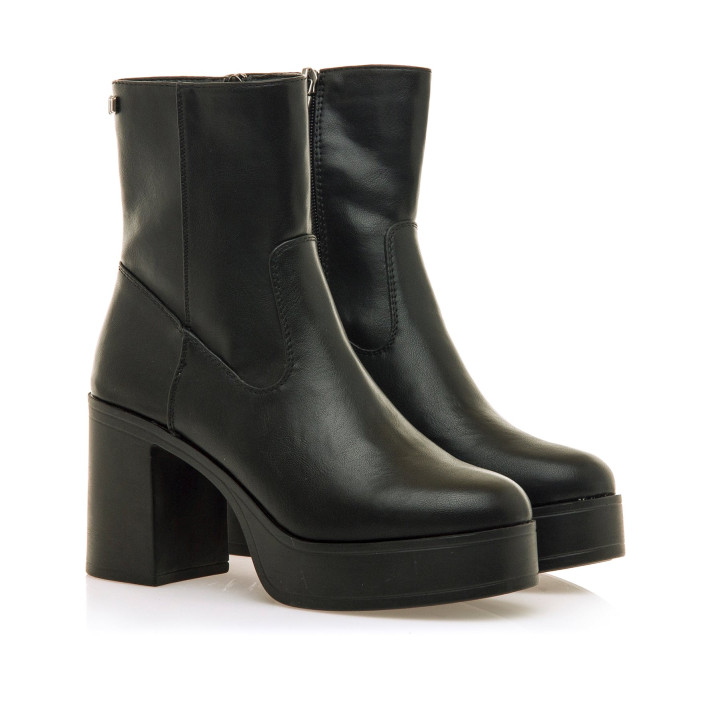 BOTINES DE MUJER MUSTANG SIXTIES NEGRO 53371 58366 - Querol online