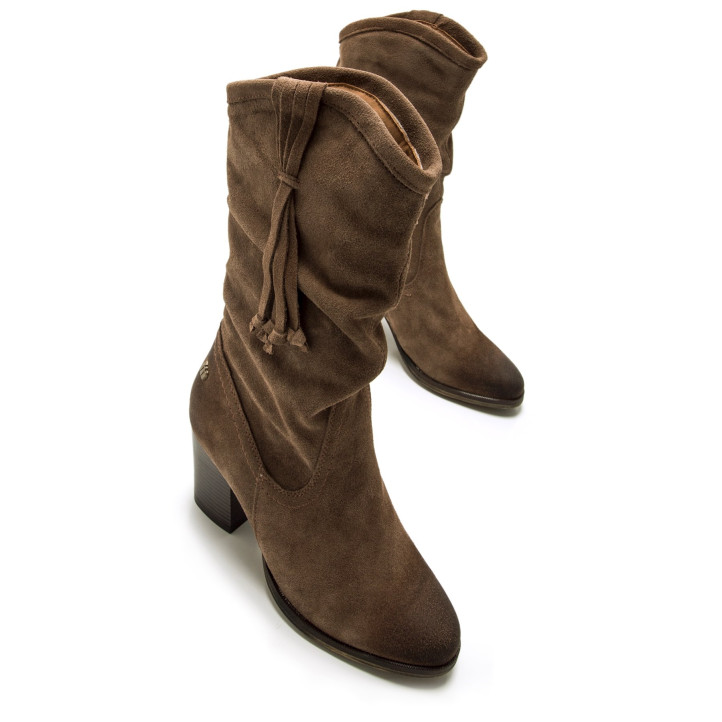 BOTINES DE MUJER MUSTANG JOLIE MARRON 59854 59464 - Querol online