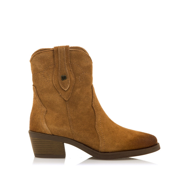 BOTINES DE MUJER MUSTANG TEO MARRON 53899 58659 - Querol online