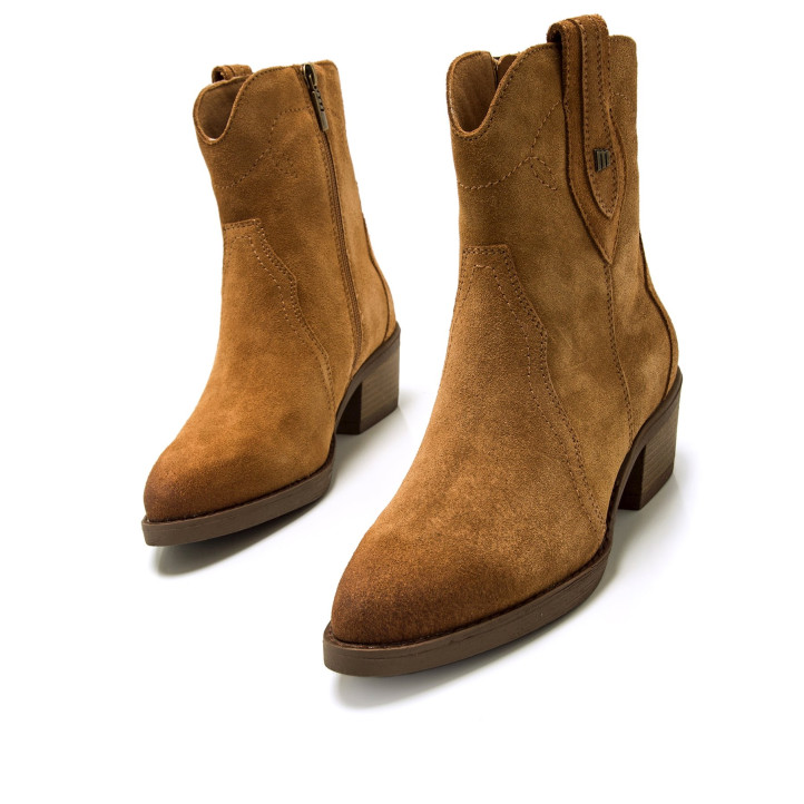 BOTINES DE MUJER MUSTANG TEO MARRON 53899 58659 - Querol online