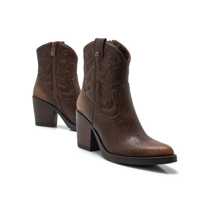 BOTINES DE MUJER MUSTANG TIJUANA MARRON 59581 58506 - Querol online