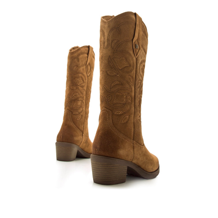 BOTAS DE MUJER MUSTANG TEO MARRON 59664 58671 - Querol online