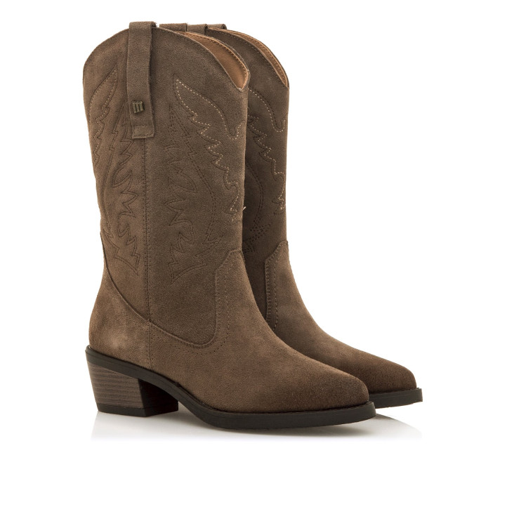 BOTAS DE MUJER MUSTANG TEO MARRON 58964 58670 - Querol online