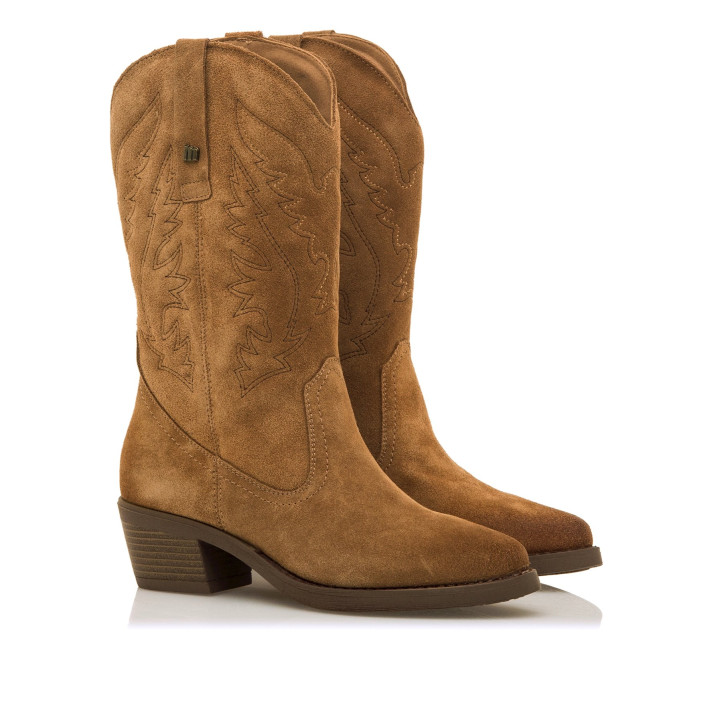 BOTAS DE MUJER MUSTANG TEO MARRON 58964 58665 - Querol online