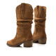 BOTAS DE MUJER MUSTANG TEO MARRON 53894 58655 - Querol online