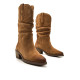 BOTAS DE MUJER MUSTANG TEO MARRON 53894 58655 - Querol online