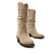 BOTAS DE MUJER MUSTANG TEO BEIGE 53894 59458 - Querol online