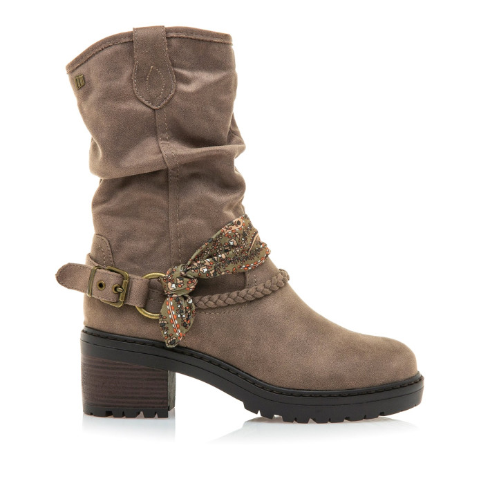 BOTAS DE MUJER MUSTANG DORIS MARRON 59353 58254 - Querol online