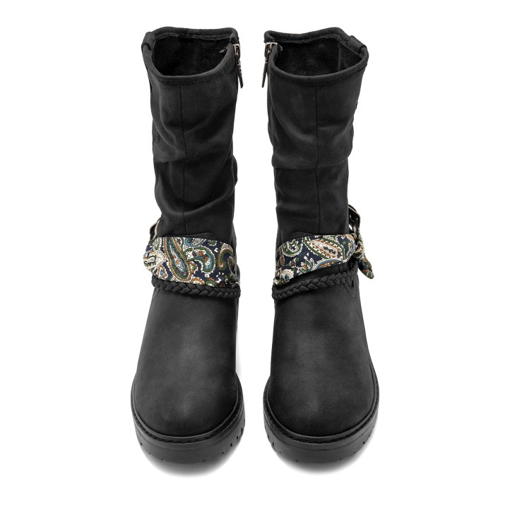 BOTAS DE MUJER MUSTANG DORIS NEGRO 59353 58253 - Querol online