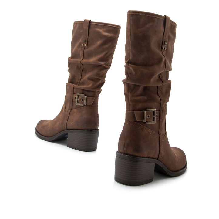 BOTAS DE MUJER MUSTANG PERSEA H MARRON 59352 58351 - Querol online