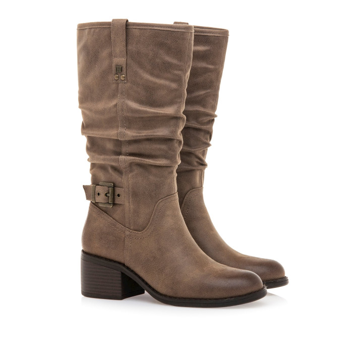 BOTAS DE MUJER MUSTANG PERSEA H MARRON 59352 58353 - Querol online