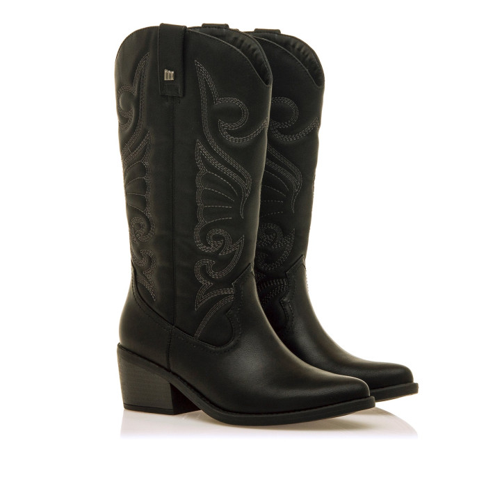 BOTAS DE MUJER MUSTANG TANUBIS NEGRO 59794 58418 - Querol online