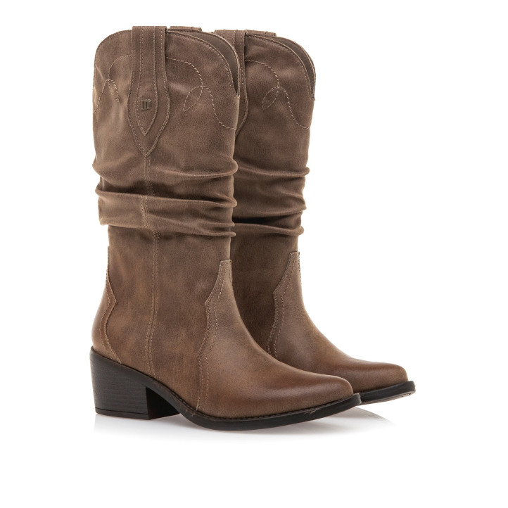 BOTAS DE MUJER MUSTANG TANUBIS MARRON 59846 58460 - Querol online