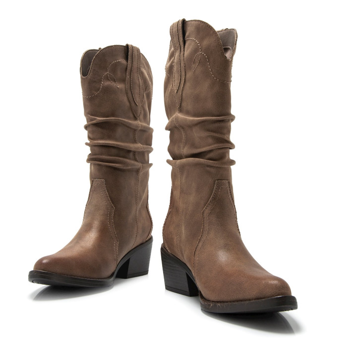 BOTAS DE MUJER MUSTANG TANUBIS MARRON 59846 58460 - Querol online