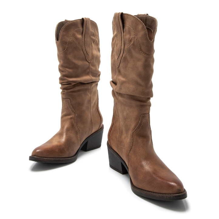 BOTAS DE MUJER MUSTANG TANUBIS MARRON 59846 58469 - Querol online