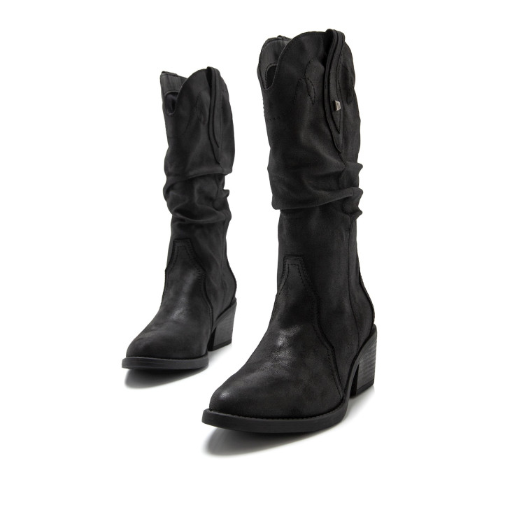 BOTAS DE MUJER MUSTANG TANUBIS NEGRO 59846 58478 - Querol online