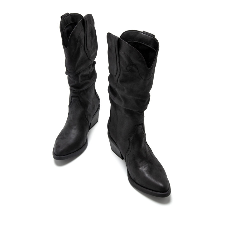 BOTAS DE MUJER MUSTANG TANUBIS NEGRO 59846 58478 - Querol online